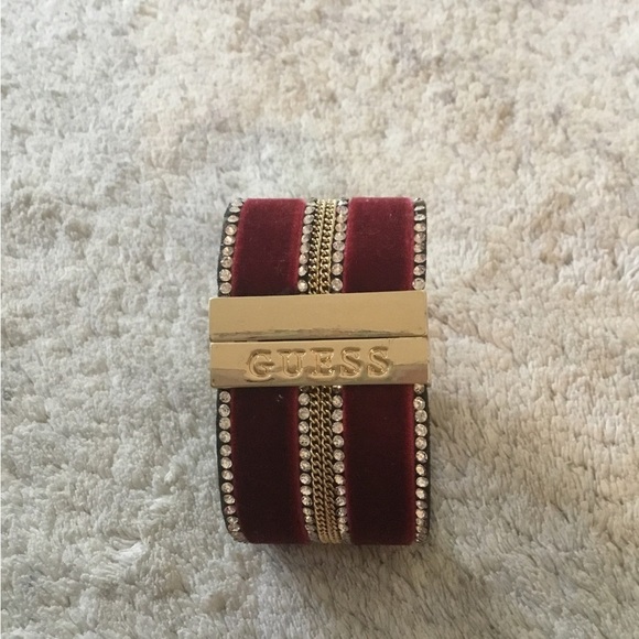 Guess Accessories - GUESS Red and Gold Bracelet